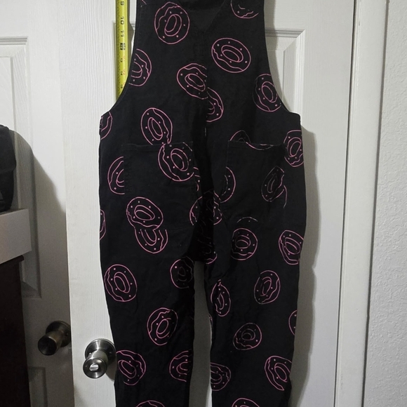 Odd Future OF OFWGKTA Overalls Women's Size Small Baggy Black Limited Edition - Picture 2 of 7